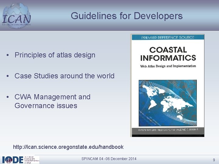 Guidelines for Developers • Principles of atlas design • Case Studies around the world