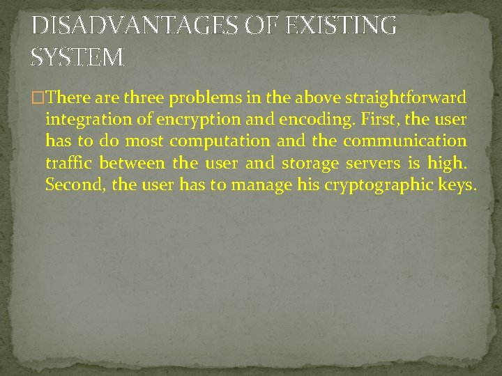 A SECURE ERASURE CODEBASED CLOUD STORAGE SYSTEM WITH