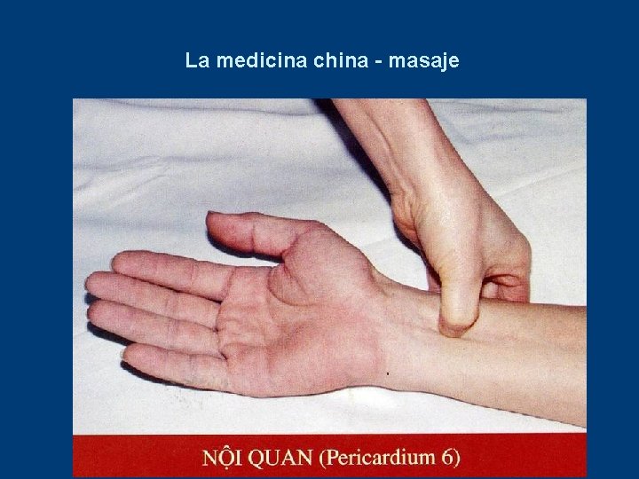 La medicina china - masaje 