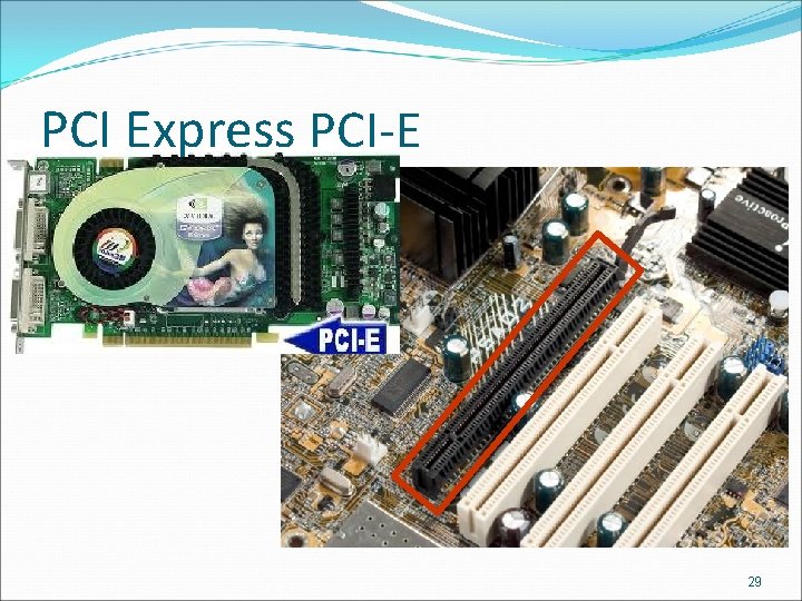 PCI Express PCI-E 29 