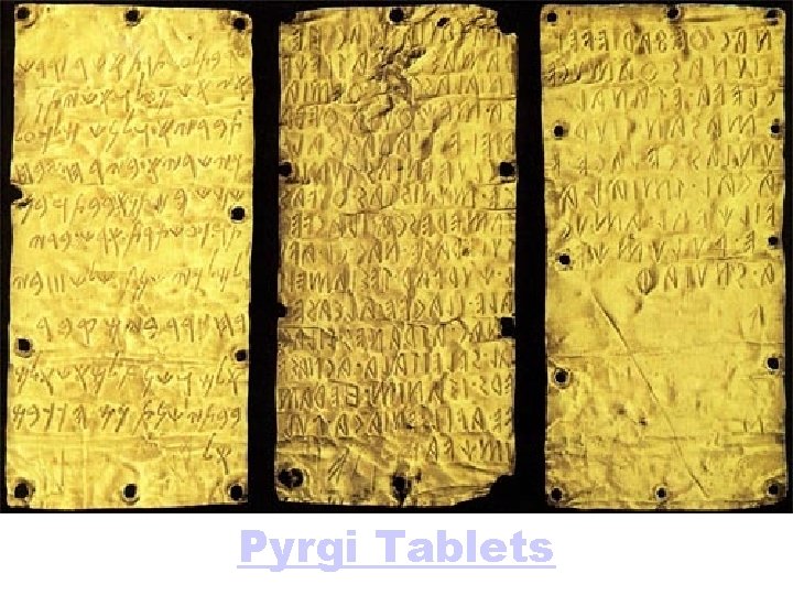 Pyrgi Tablets 