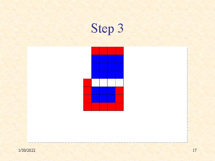 Step 3 1/30/2022 17 