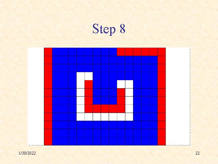 Step 8 1/30/2022 22 