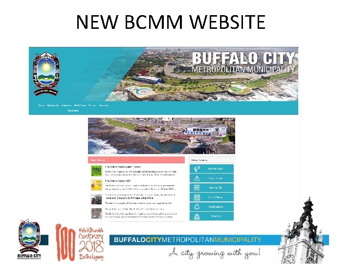 NEW BCMM WEBSITE 