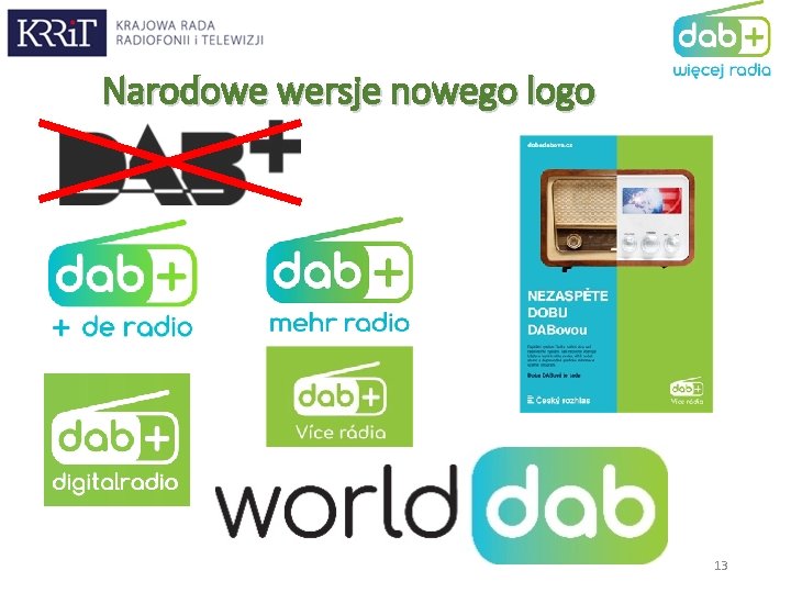 Narodowe wersje nowego logo 13 