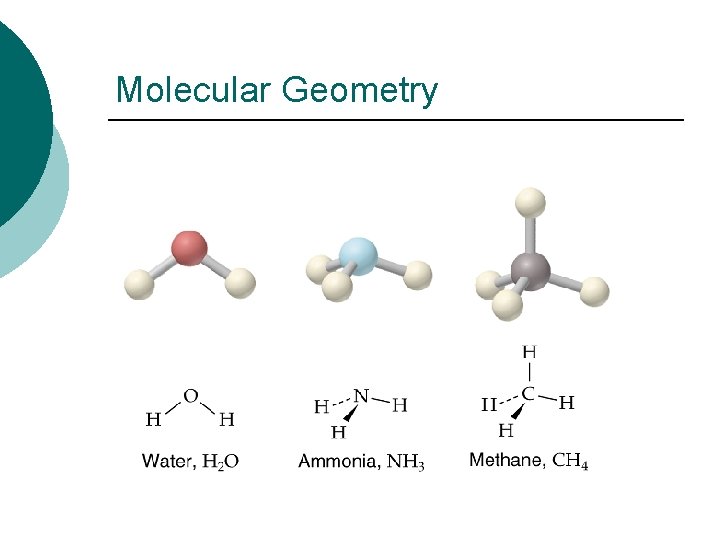 Molecular Geometry 