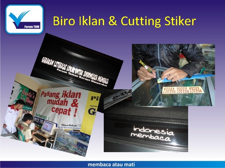 Biro Iklan & Cutting Stiker 