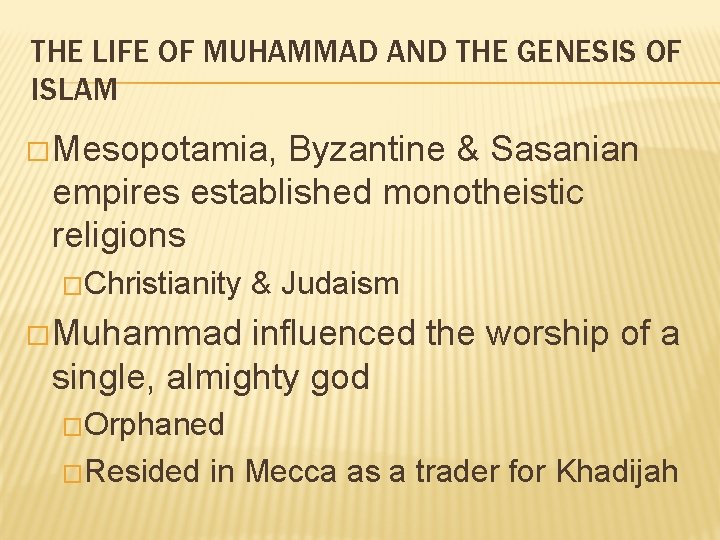 THE FIRST GLOBAL CIVILIZATION THE RISE SPREAD OF