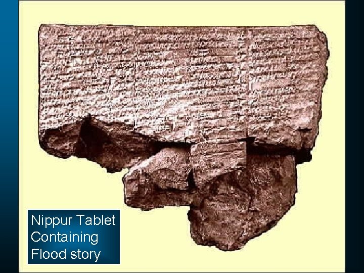 Nippur Tablet Containing Flood story 