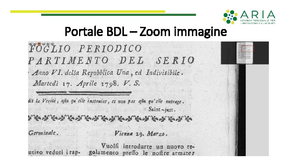 Portale BDL – Zoom immagine 