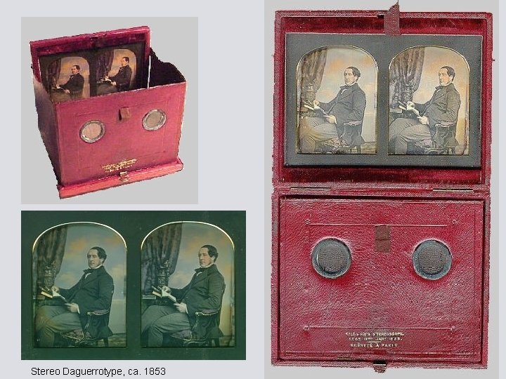 Stereo Daguerrotype, ca. 1853 