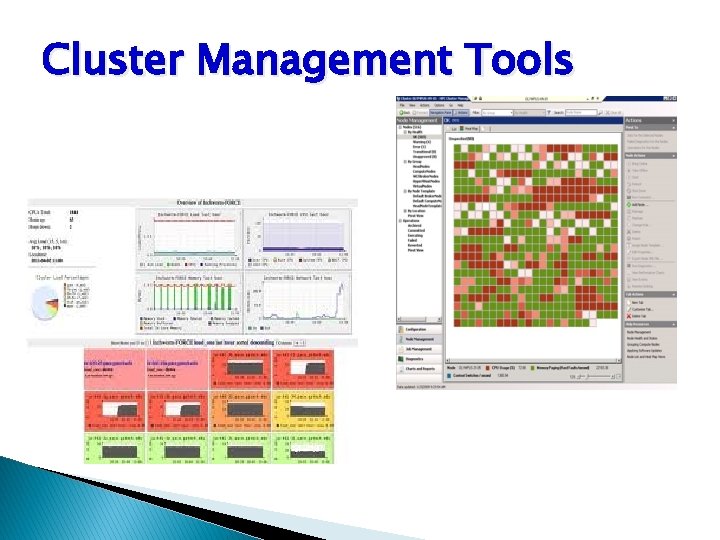 Cluster Management Tools 