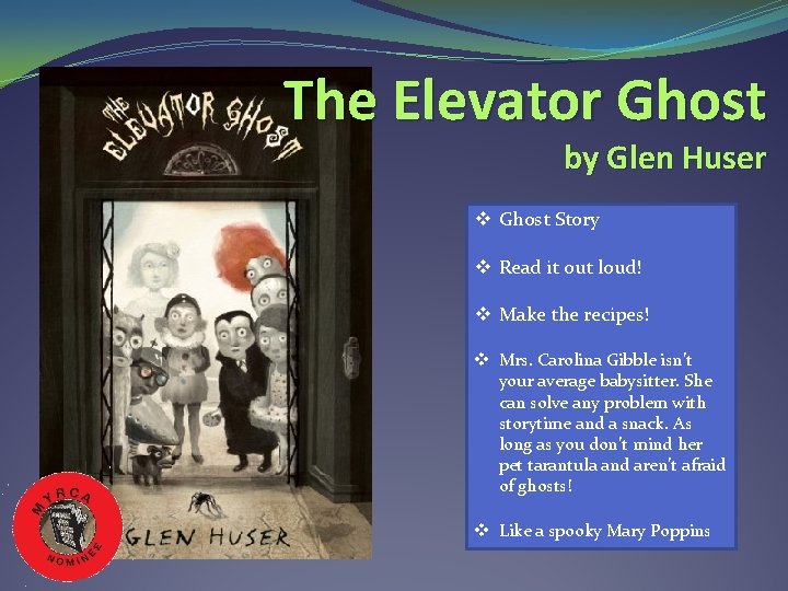 The Elevator Ghost by Glen Huser v Ghost Story v Read it out loud!