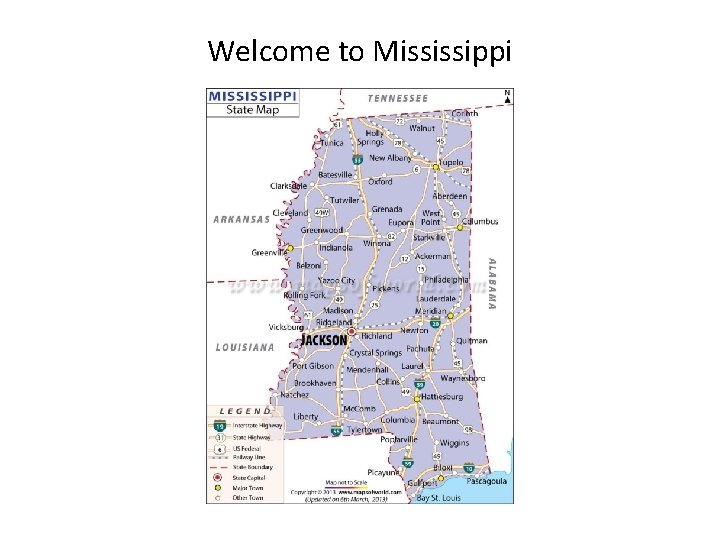 Welcome to Mississippi 