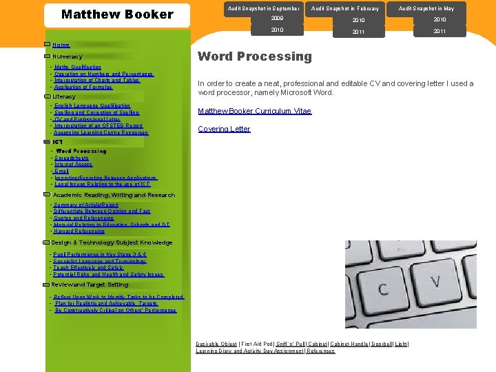 Matthew Booker Home Numeracy - Maths Qualification - Operation on Numbers and Percentages -