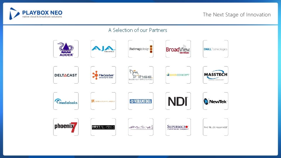 A Selection of our Partners 