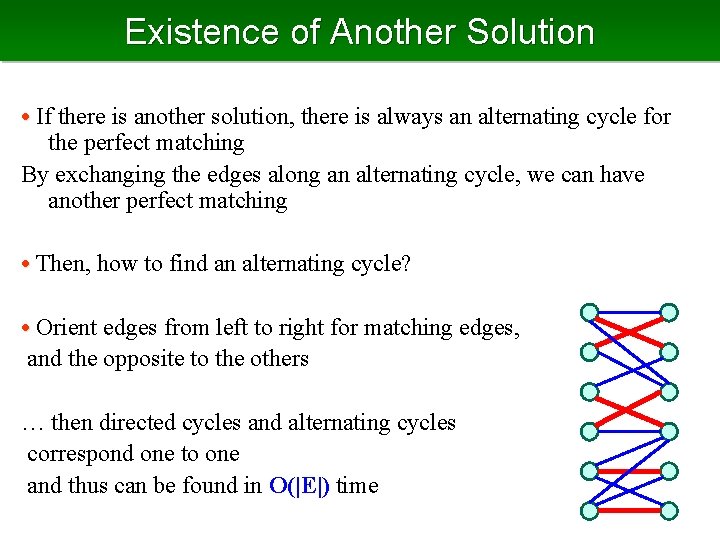 Existence of Another Solution • If there is another solution, there is always an