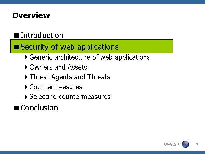 How to Build Secure Web Applications Frank Piessens