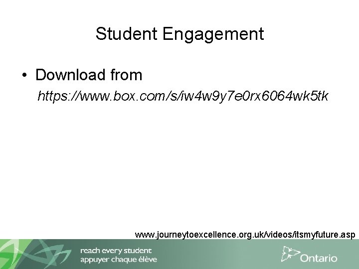 Student Engagement • Download from https: //www. box. com/s/iw 4 w 9 y 7