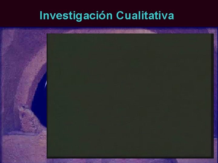 Investigación Cualitativa 