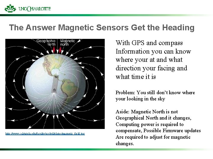 The Answer Magnetic Sensors Get the Heading With GPS and compass Information you can