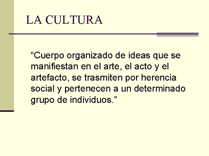Visin antropolgica del ser humano El hombre no