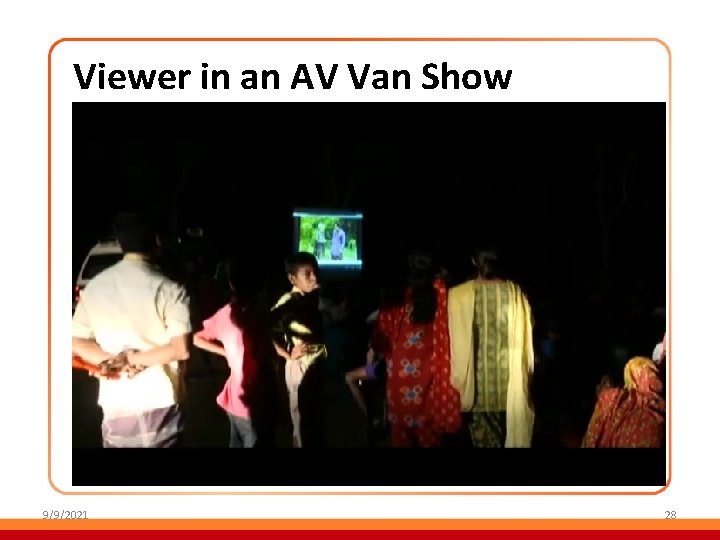 Viewer in an AV Van Show 9/9/2021 28 