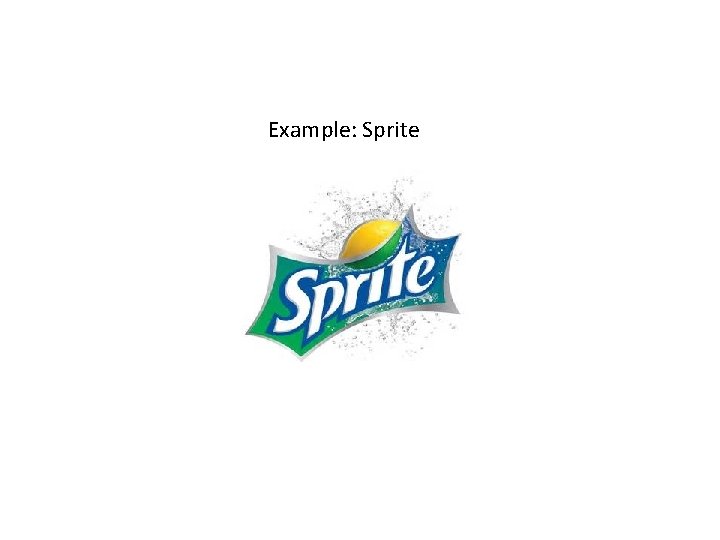 Example: Sprite 