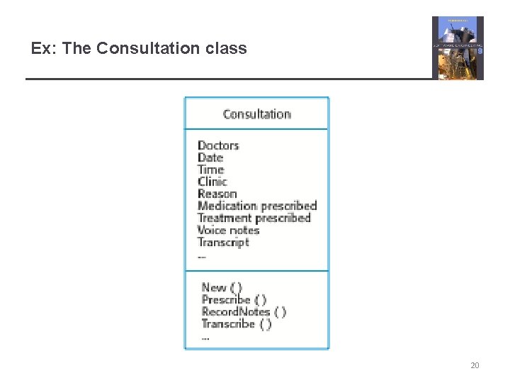 Ex: The Consultation class 20 