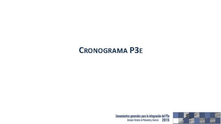 CRONOGRAMA P 3 E 7 