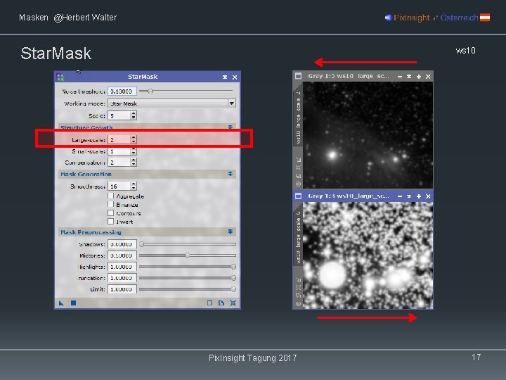 Masken @Herbert Walter Star. Mask ws 10 Pix. Insight Tagung 2017 17 