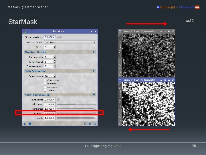 Masken @Herbert Walter Star. Mask ws 10 Pix. Insight Tagung 2017 26 