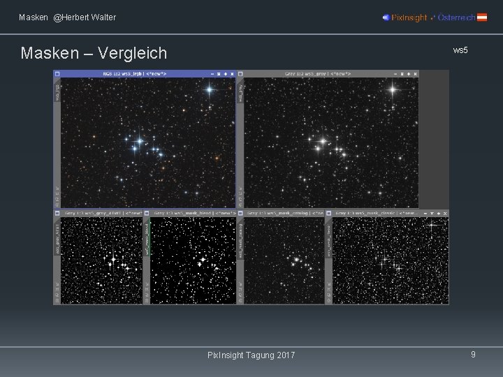 Masken @Herbert Walter Masken – Vergleich ws 5 Pix. Insight Tagung 2017 9 