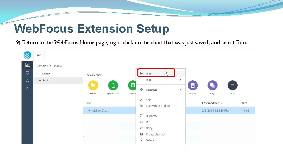 Web. Focus Extension Setup 9) Return to the Web. Focus Home page, right-click on