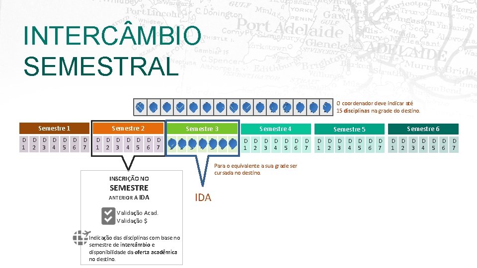 INTERC MBIO SEMESTRAL D 1 Semestre 1 D 2 D 3 D 4 D