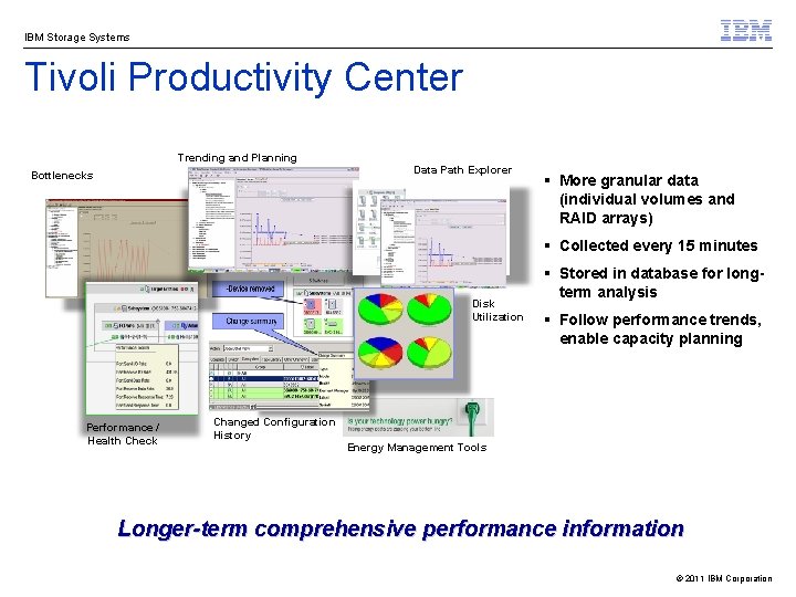 IBM Storage Systems Tivoli Productivity Center Trending and Planning Data Path Explorer Bottlenecks §