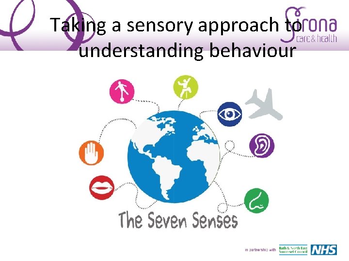 Taking a sensory approach to understanding behaviour 