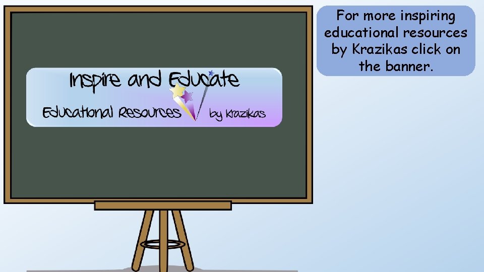 For more inspiring educational resources by Krazikas click on the banner. 