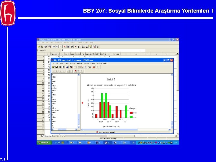 BBY 207: Sosyal Bilimlerde Araştırma Yöntemleri I Y. T. 