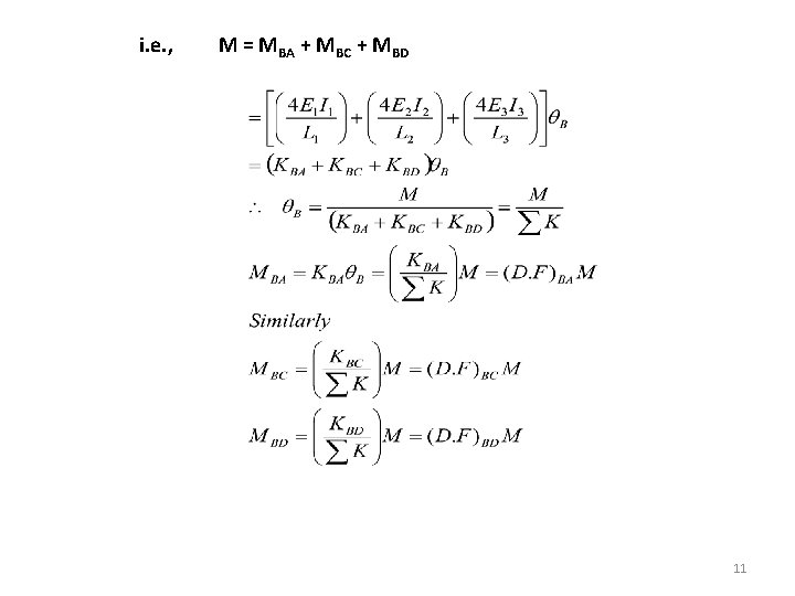 i. e. , M = MBA + MBC + MBD 11 