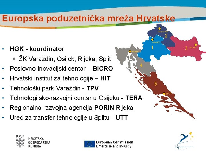 Title of the presentation | Date |0 Europska poduzetnička mreža Hrvatske • HGK -