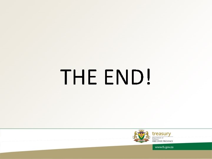THE END! 