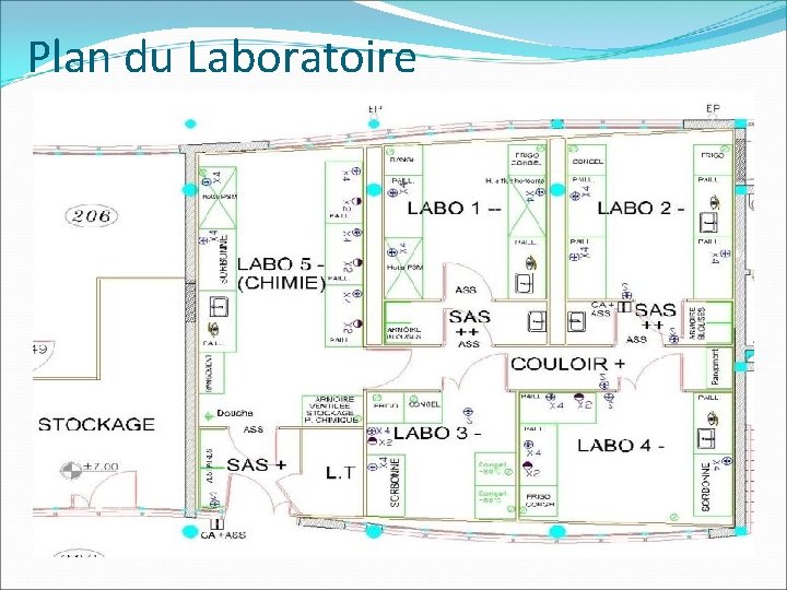 Plan du Laboratoire 
