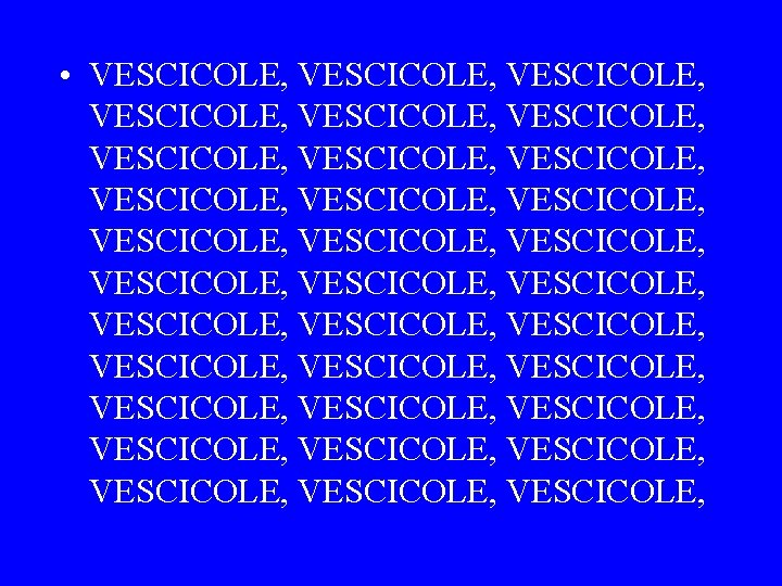  • VESCICOLE, VESCICOLE, VESCICOLE, VESCICOLE, VESCICOLE, VESCICOLE, VESCICOLE, VESCICOLE, VESCICOLE, 