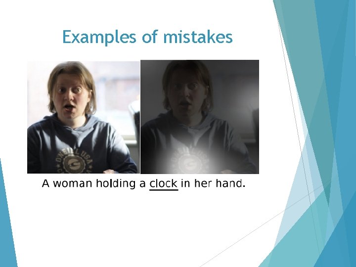Examples of mistakes 