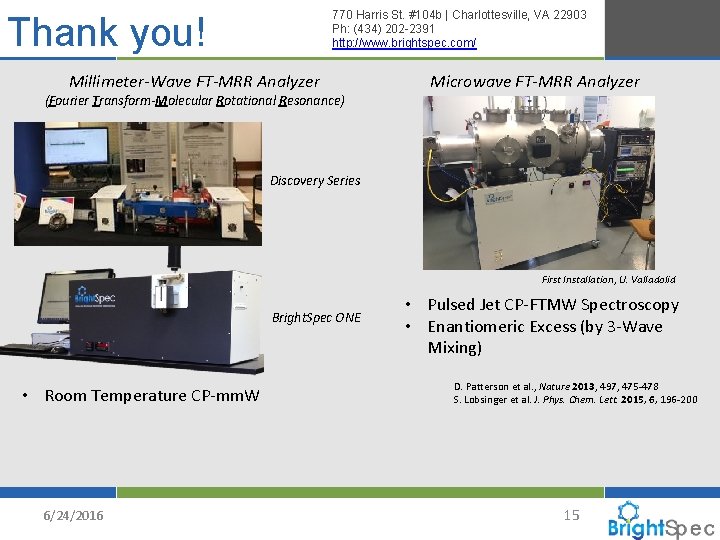 770 Harris St. #104 b | Charlottesville, VA 22903 Ph: (434) 202 -2391 http: