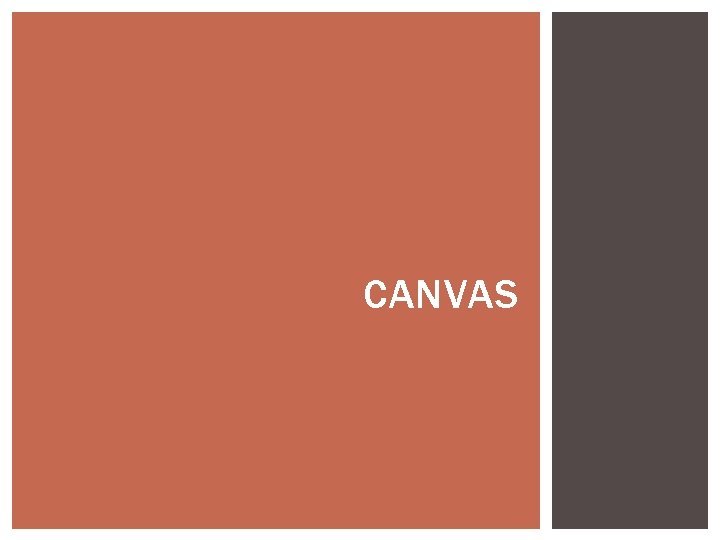 CANVAS 