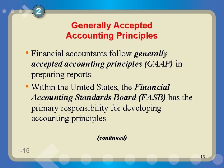 1 Introduction to Accounting and Business Principles of