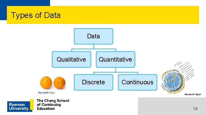 Types of Data Qualitative Quantitative Discrete Continuous Microsoft Clipart 19 