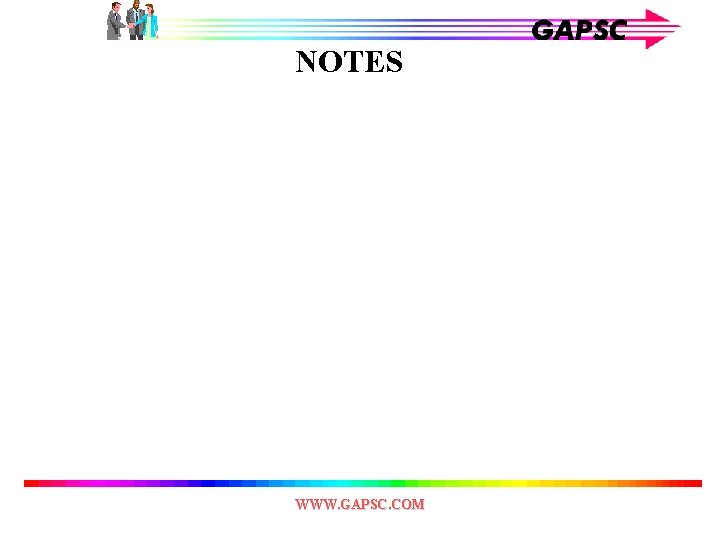 NOTES WWW. GAPSC. COM 